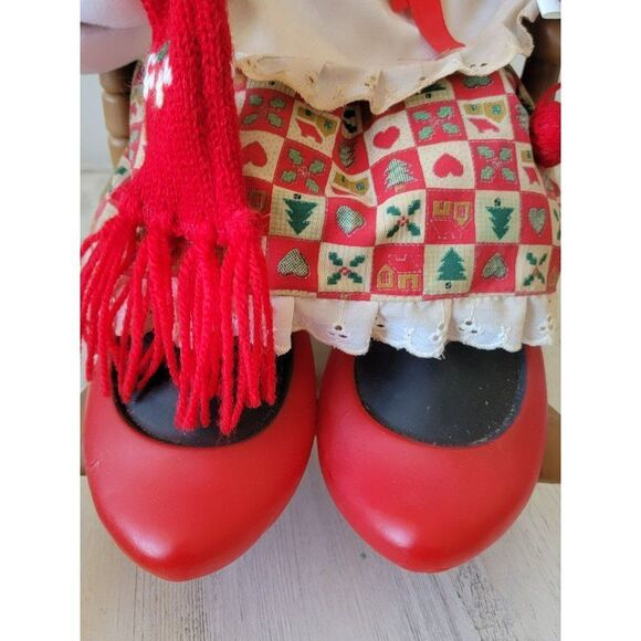 Santa's best 1993 Minnie Mouse knitting rocking chair animated Xmas - Picture 7 of 15